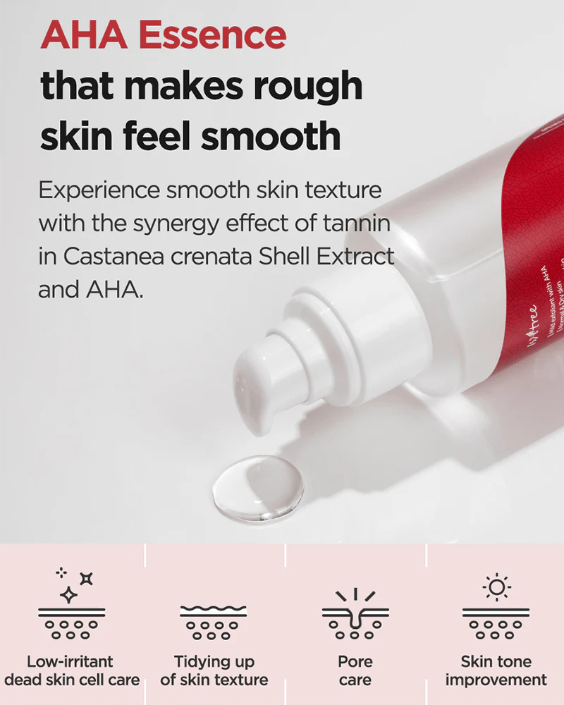 Isntree Chestnut Aha 8% Clear Essence 100ml