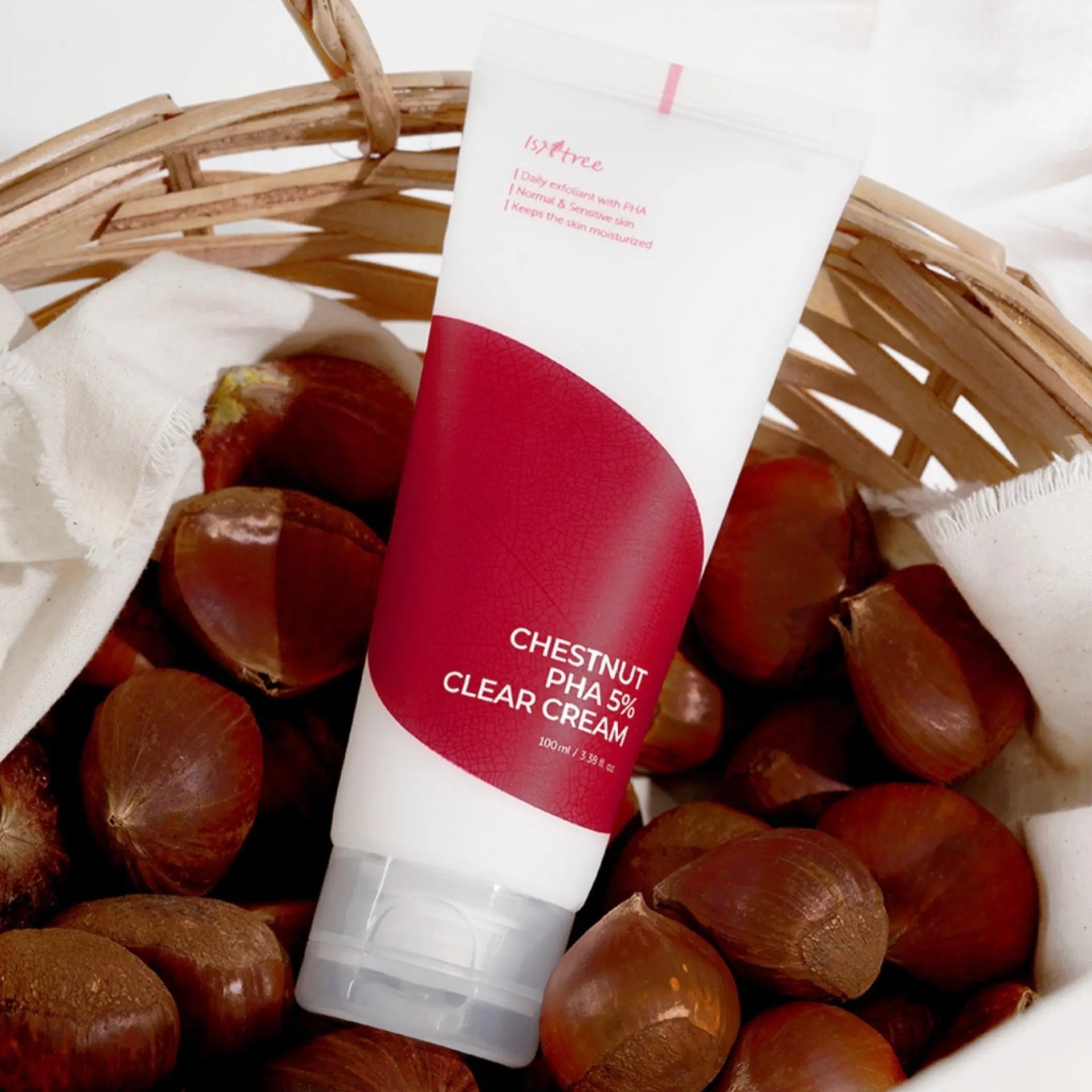 Isntree Chestnut Pha 5% Clear Cream 100ml
