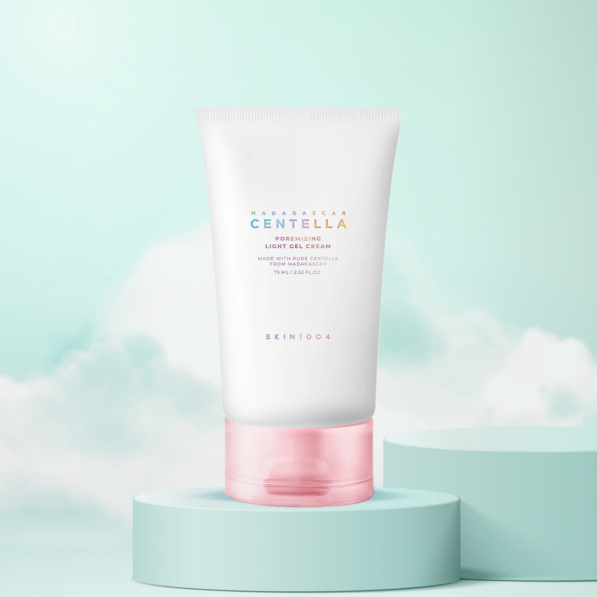 SKIN1004 Madagascar Centella Poremizing Light Gel Cream 75mL - Lightweight Pore-Refining Moisturizer Dubai UAE