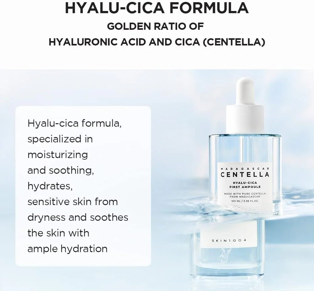 SKIN1004 Madagascar Centella Hyalu-Cica First Ampoule 100ml 