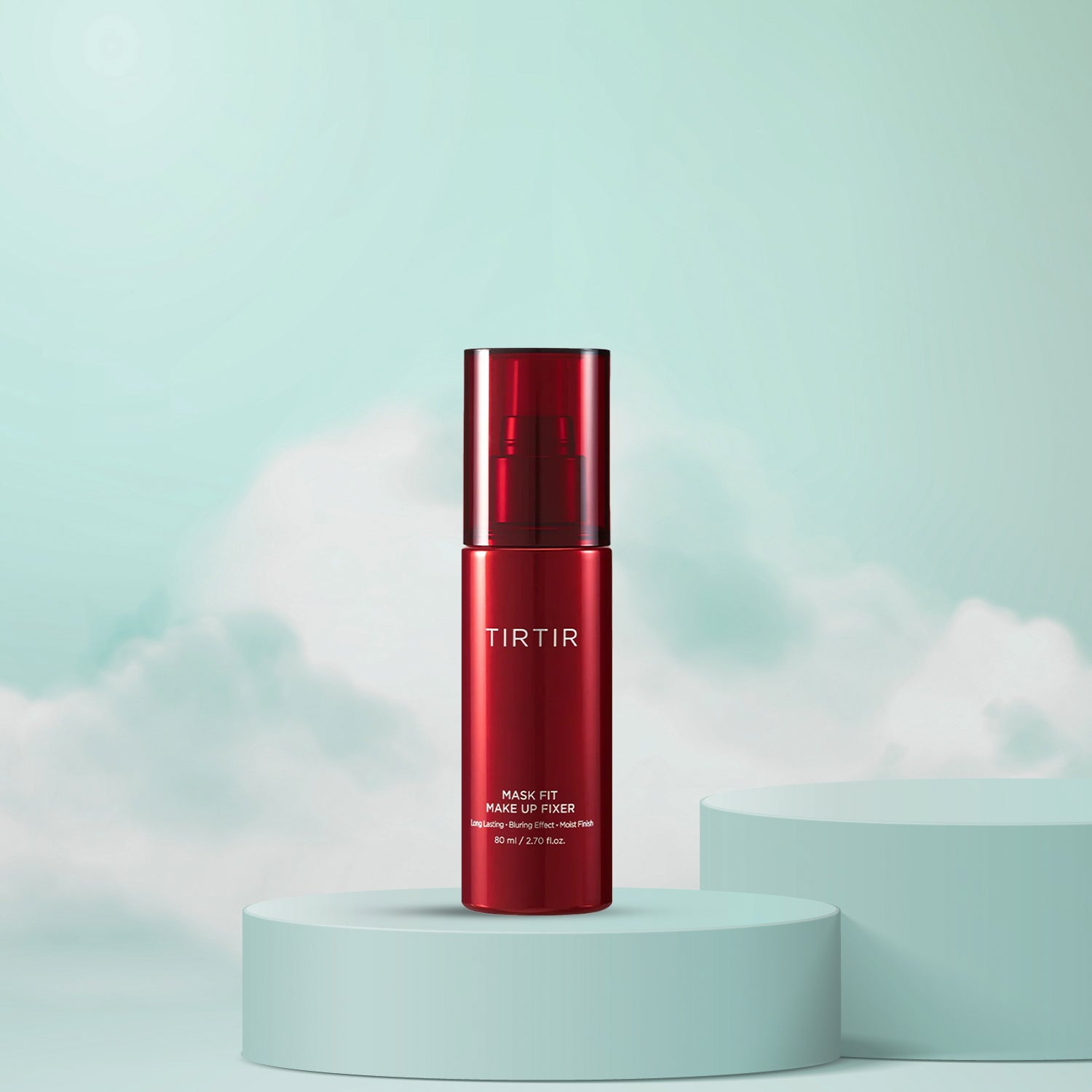 Buy TIRTIR Mask Fit Make Up Fixer 80ml | Korean makeup setting spray in Dubai | Long-lasting, hydrating finish. Available at Mirae Beauty Hub UAE. Front