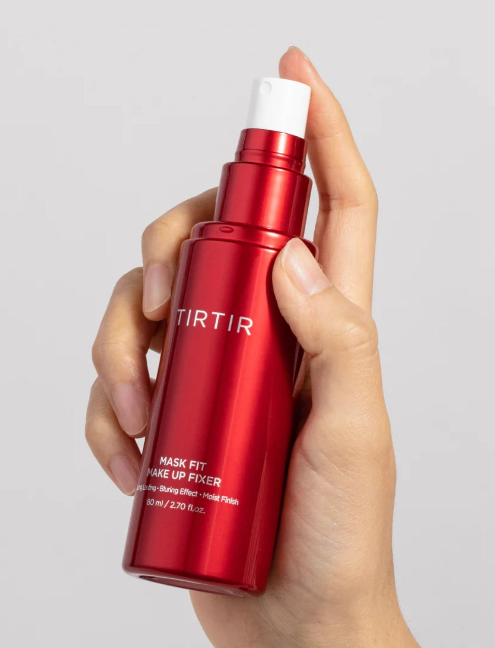 Buy TIRTIR Mask Fit Make Up Fixer 80ml – Korean makeup setting spray in Dubai. Long-lasting, hydrating finish. Available at Mirae Beauty Hub UAE. Spray