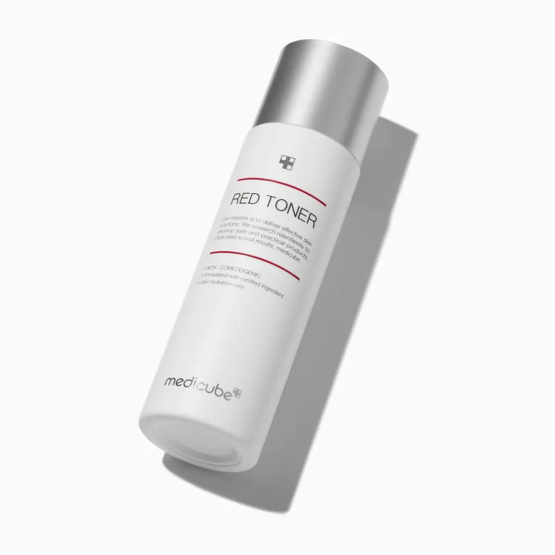 Medicube Red Toner bottle on a white background