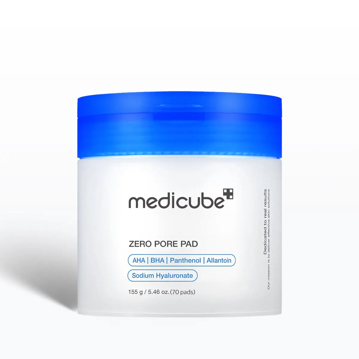 Jar of Medicube Zero Pore Pad on a white background