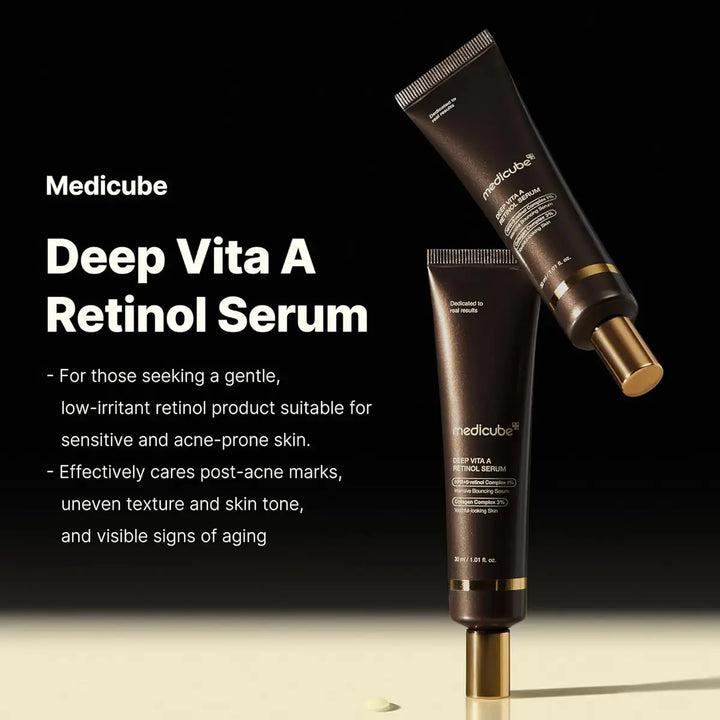 Medicube Deep Vita A Retinol Serum 30ml |Mirae Beauty Hub