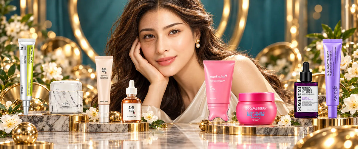 Korean anti-aging skincare UAE