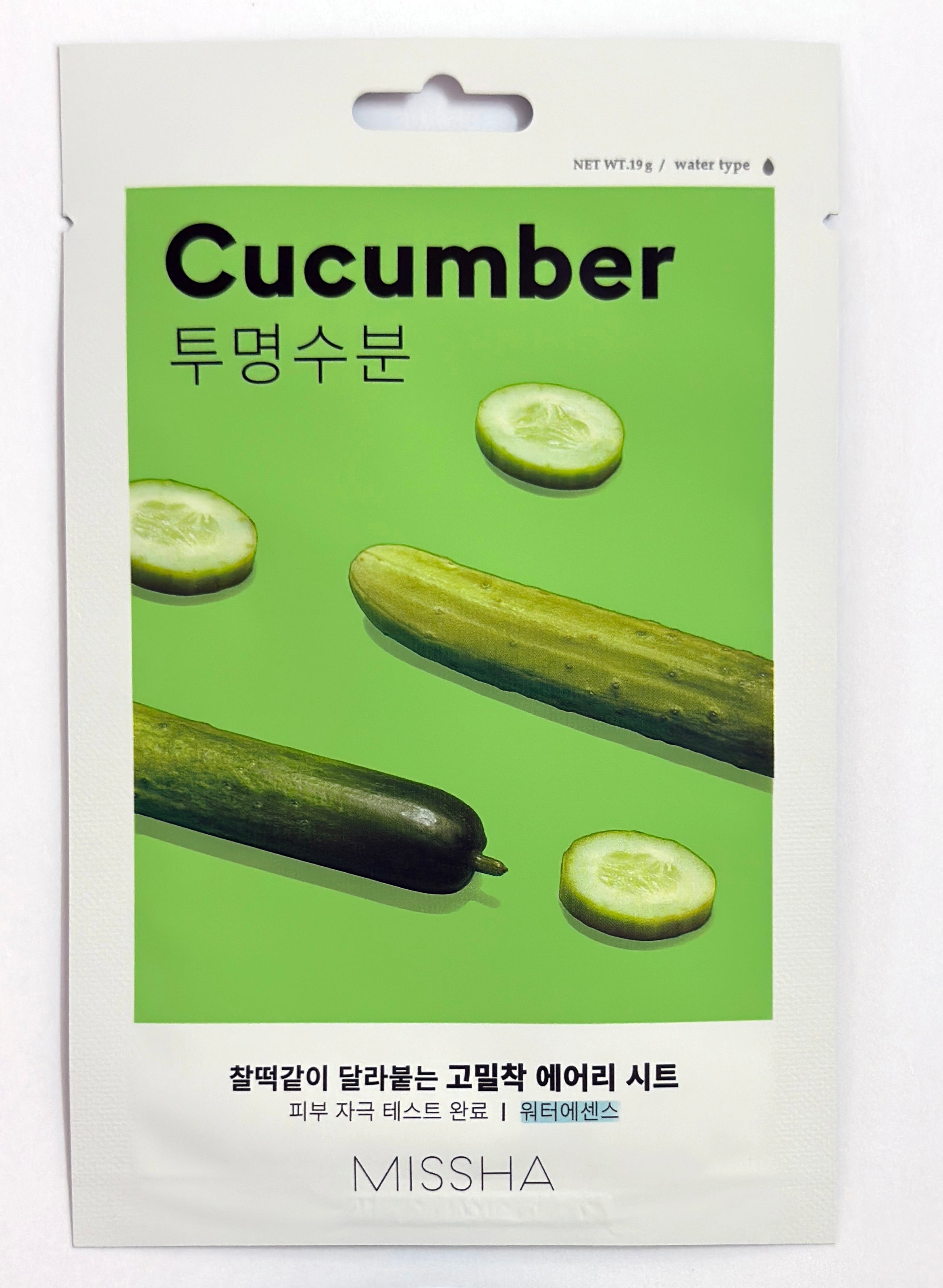 Missha Airy Fit Sheet Mask Cucumber (19g)