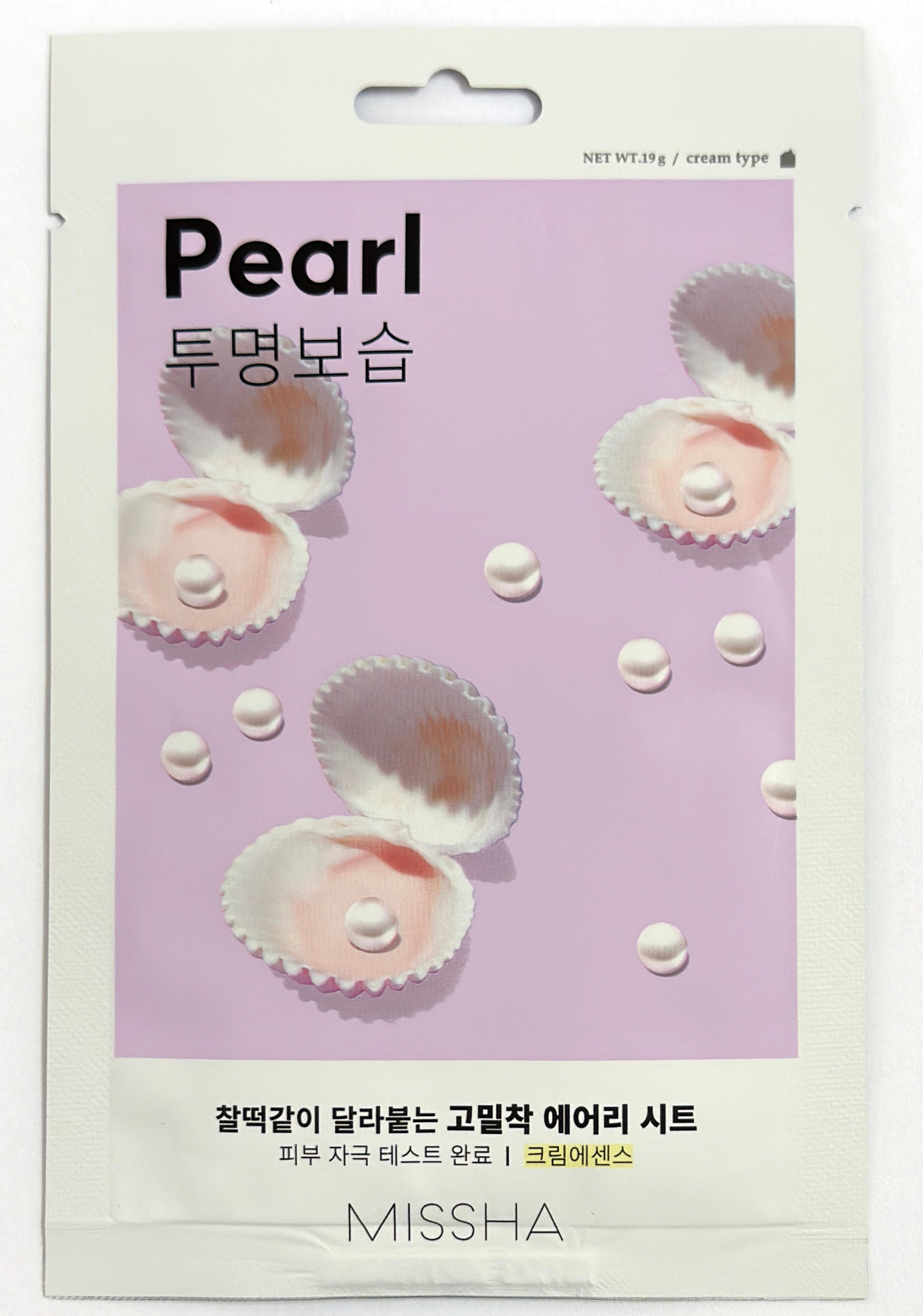 Missha Airy Fit Sheet Mask Pearl (19g)
