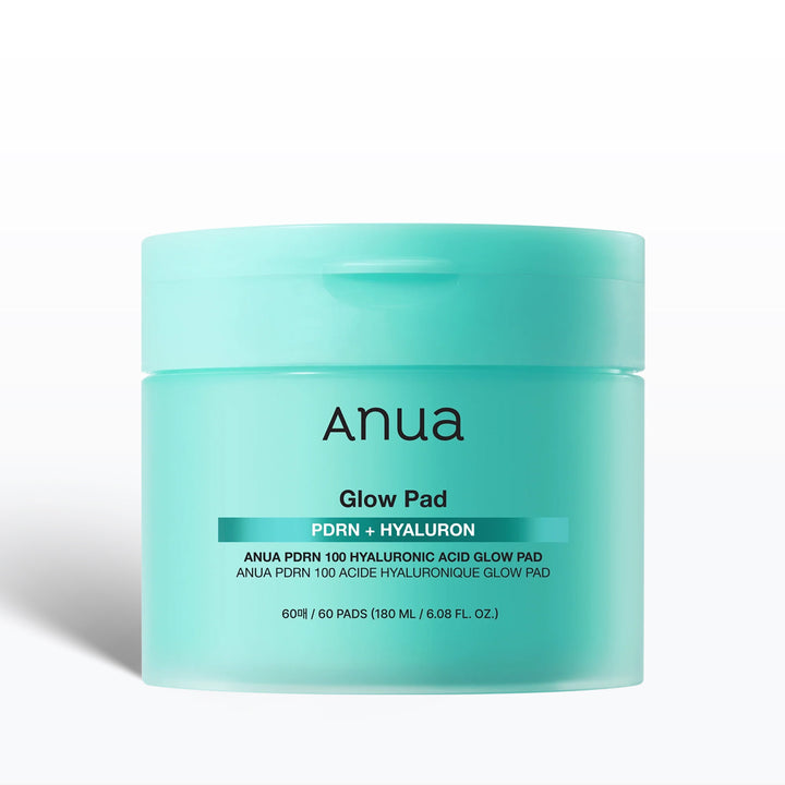 Anua Glow Pad container on a white background