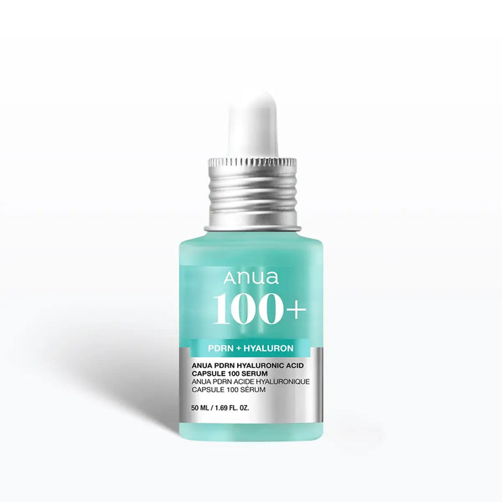 Anua PDRN Hyaluronic Acid Capsule serum for hydration skin repair Korean skincare UAE bottle