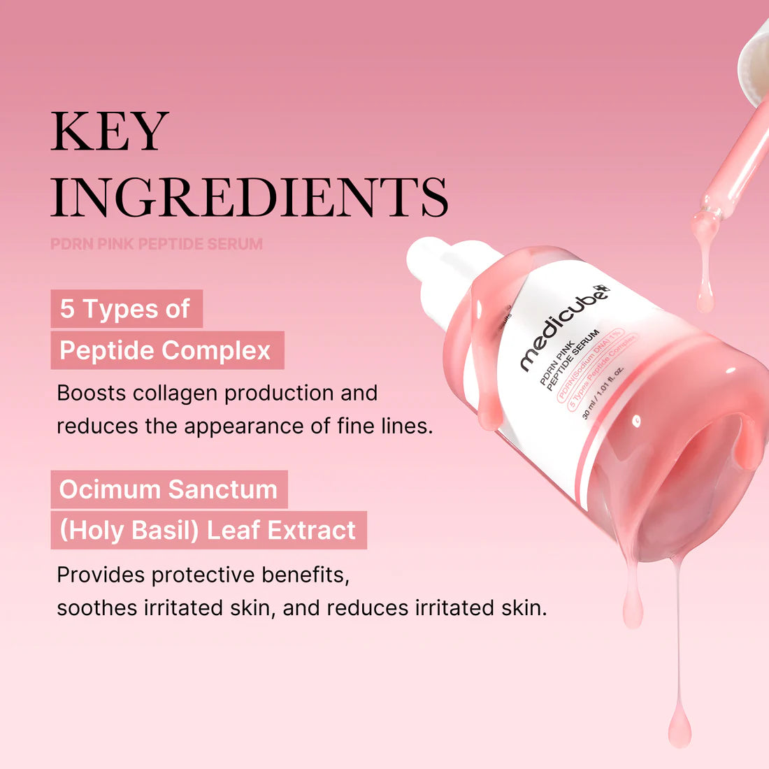 PDRN Pink Peptide Glow Serum (30ml)