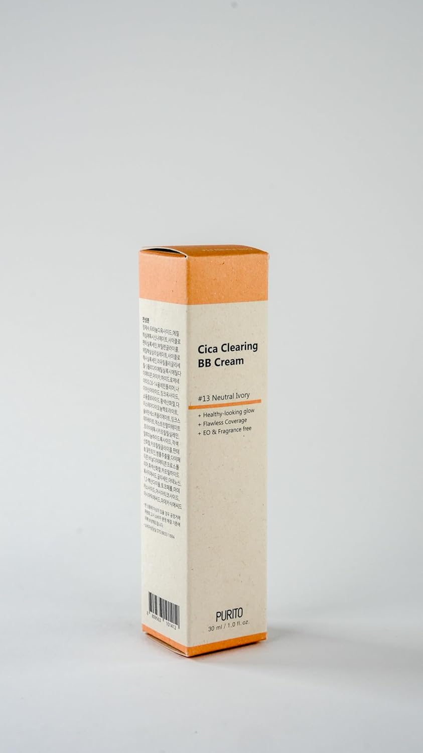 PURITO Cica Clearing BB Cream #13 Neutral Ivory 30 mL