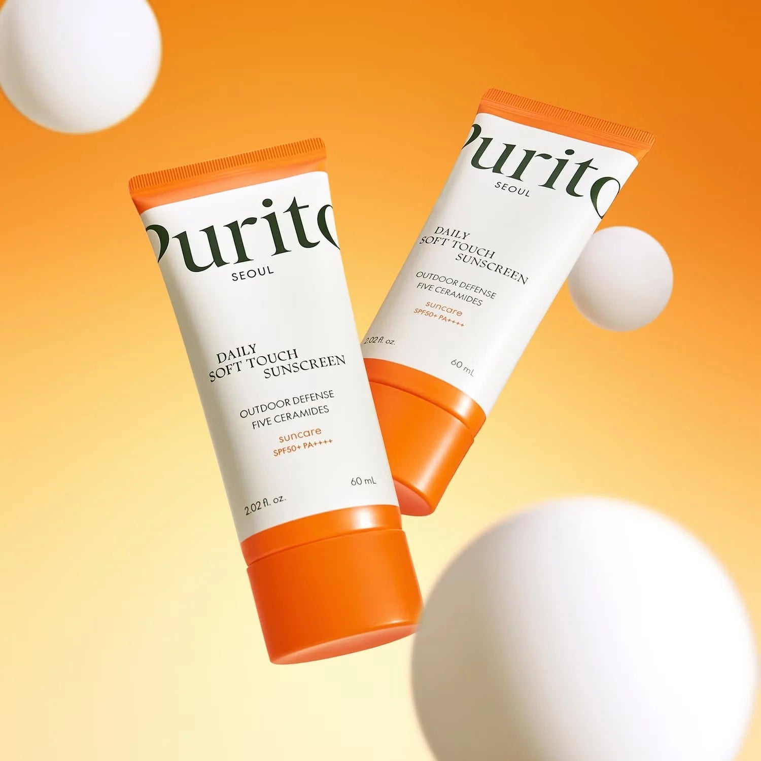 PURITO Daily Soft Touch Sunscreen SPF50+ PA++++ 60 mL