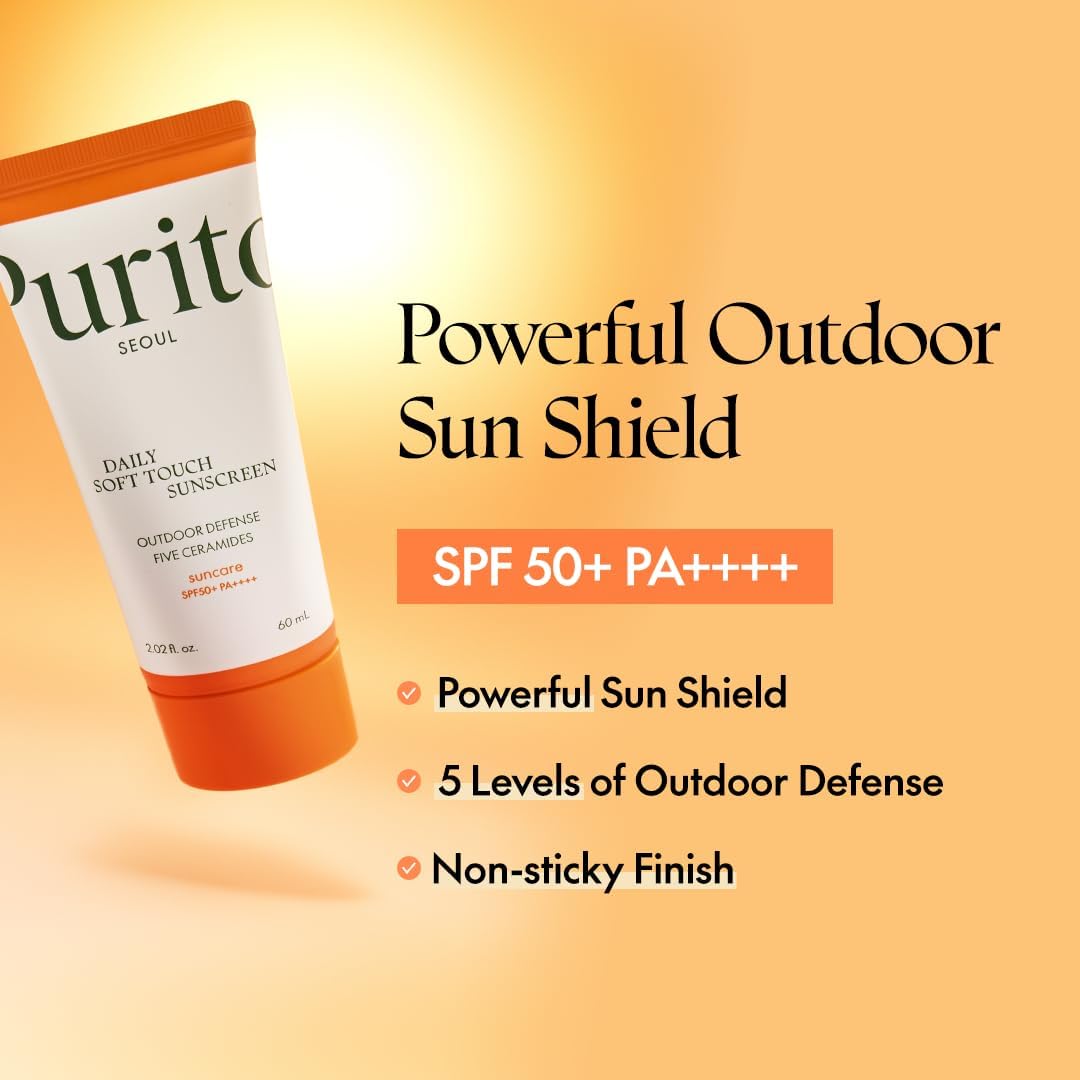 PURITO Daily Soft Touch Sunscreen SPF50+ PA++++ 60 mL