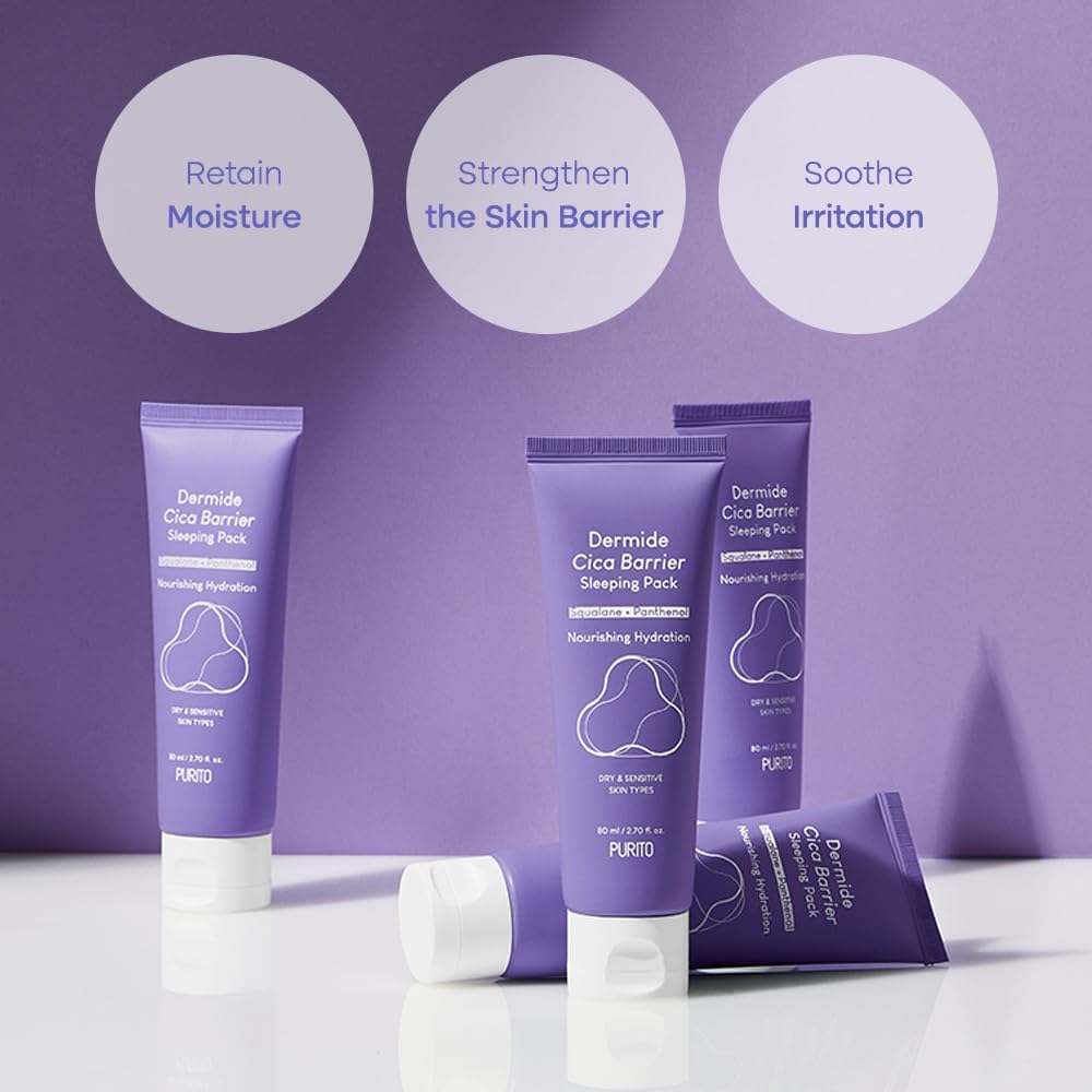 PURITO Dermide Cica Barrier Sleeping Pack