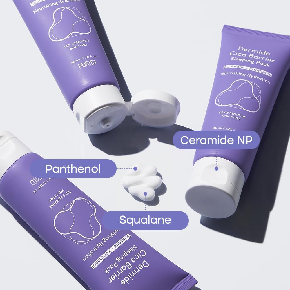 PURITO Dermide Cica Barrier Sleeping Pack