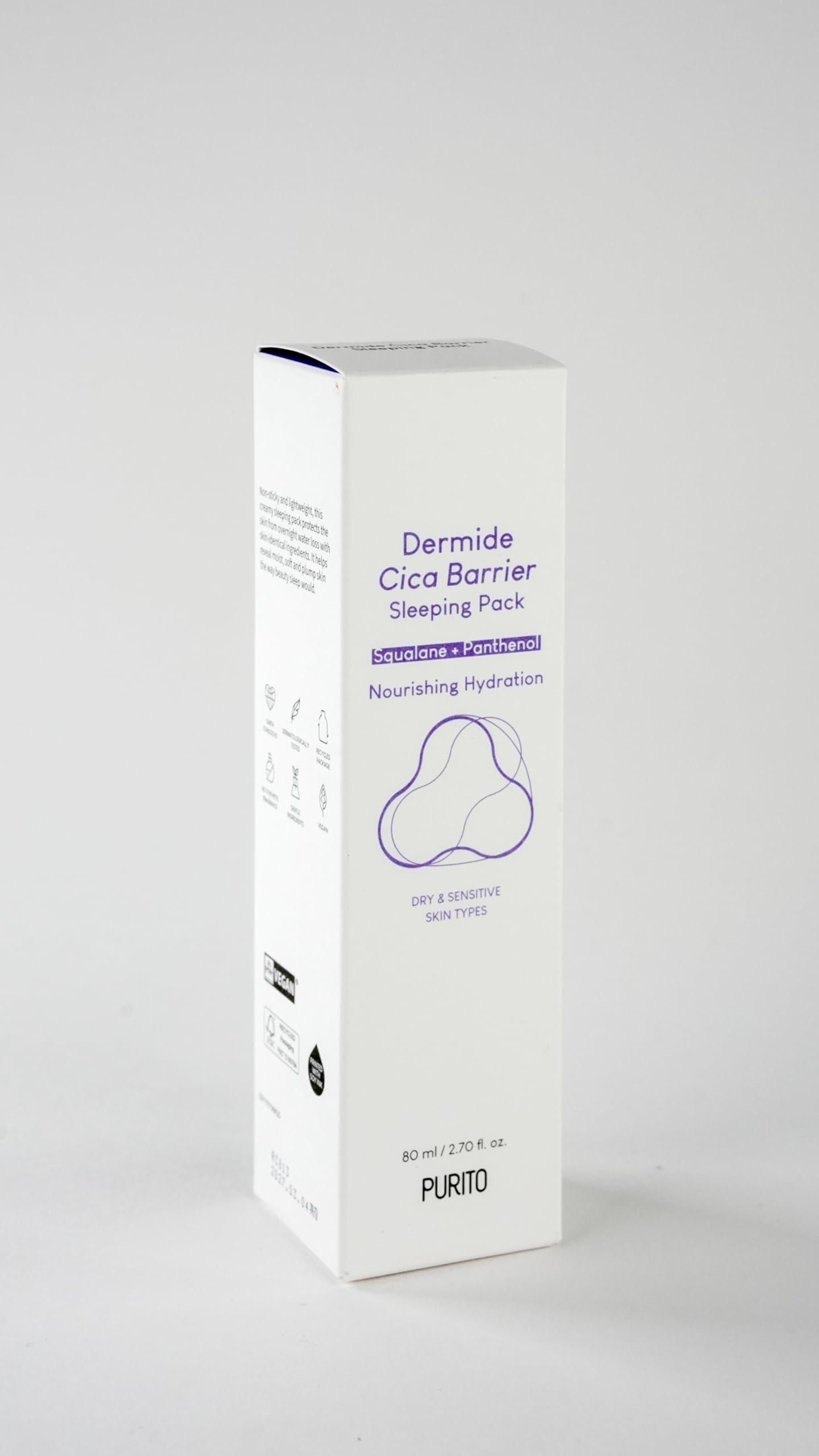 PURITO Dermide Cica Barrier Sleeping Pack
