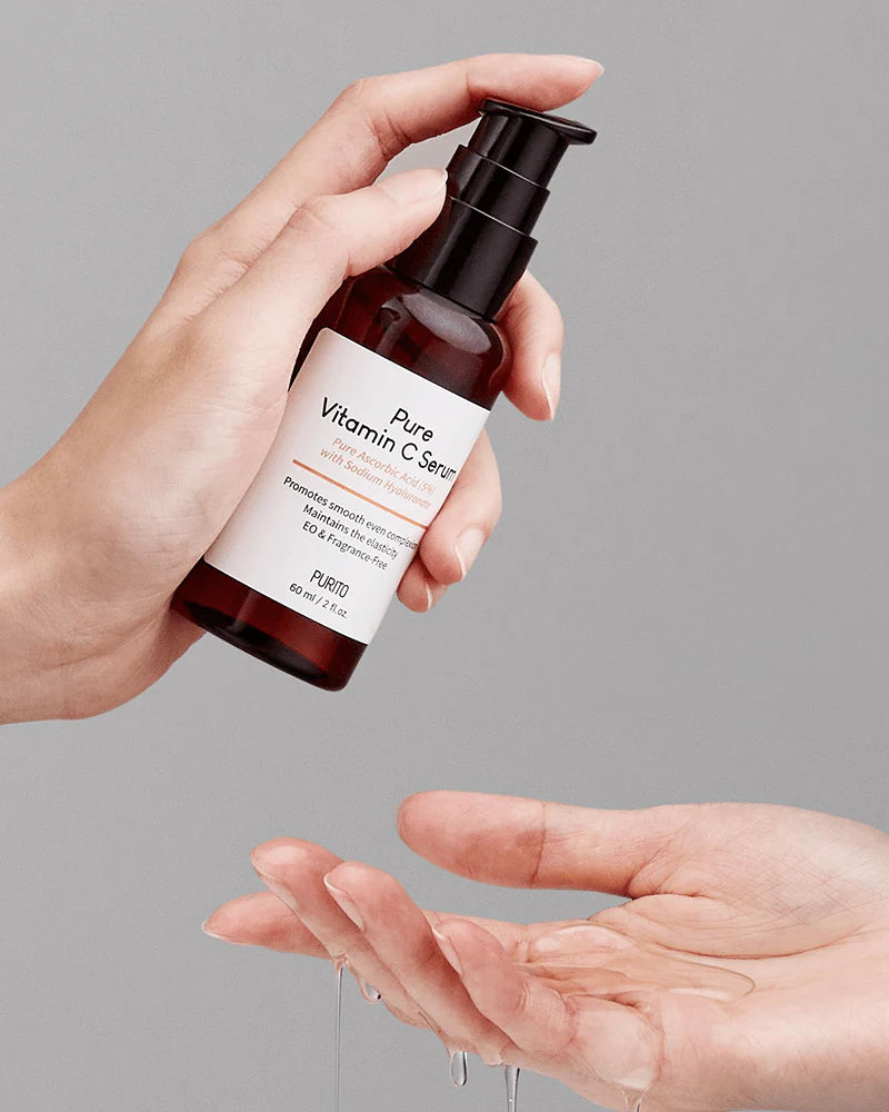 Vitamin C Serum – PURITO Pure Vitamin C | Korean Skincare. On skin