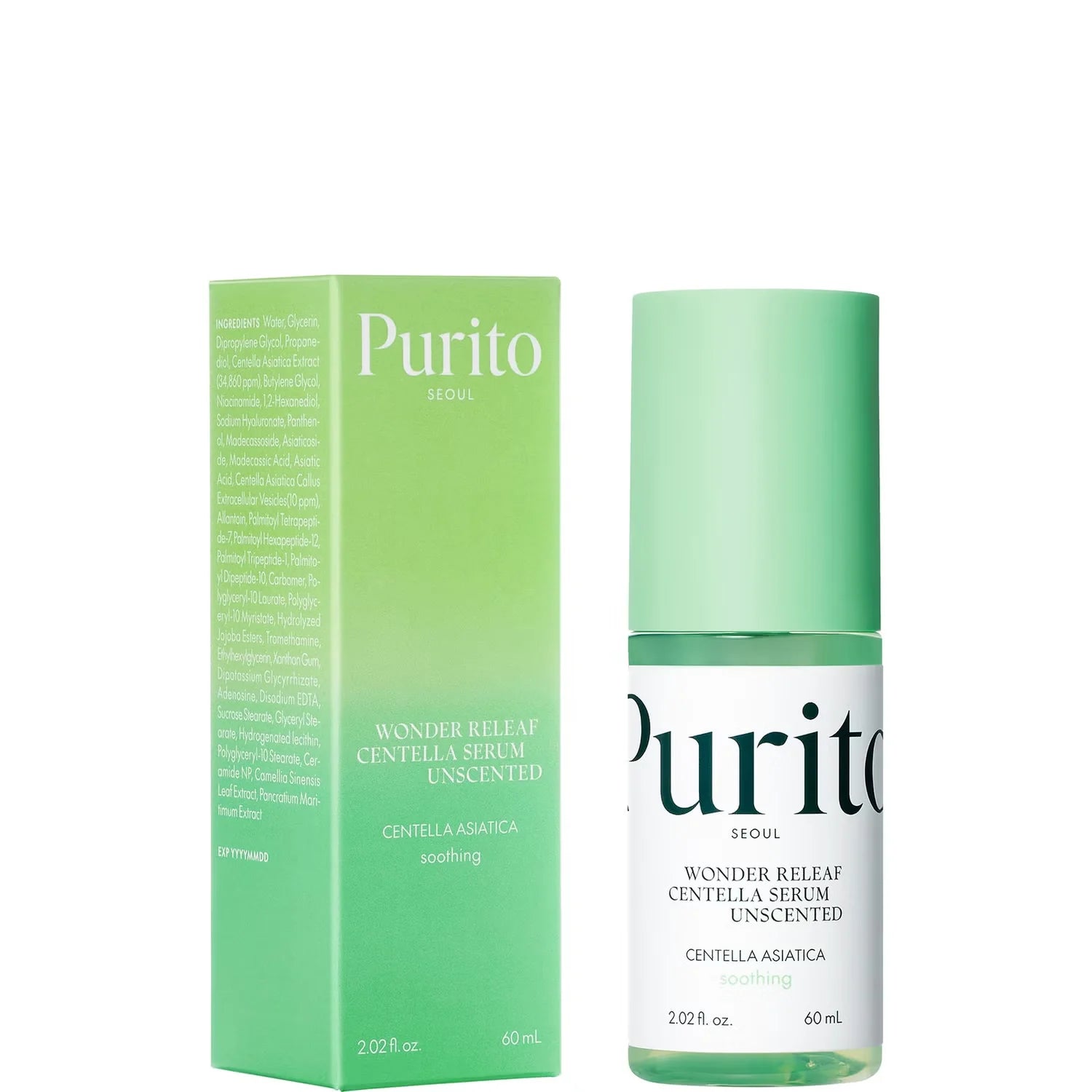 Centella Serum – PURITO Wonder Releaf Unscented | Mirae Beauty Hub