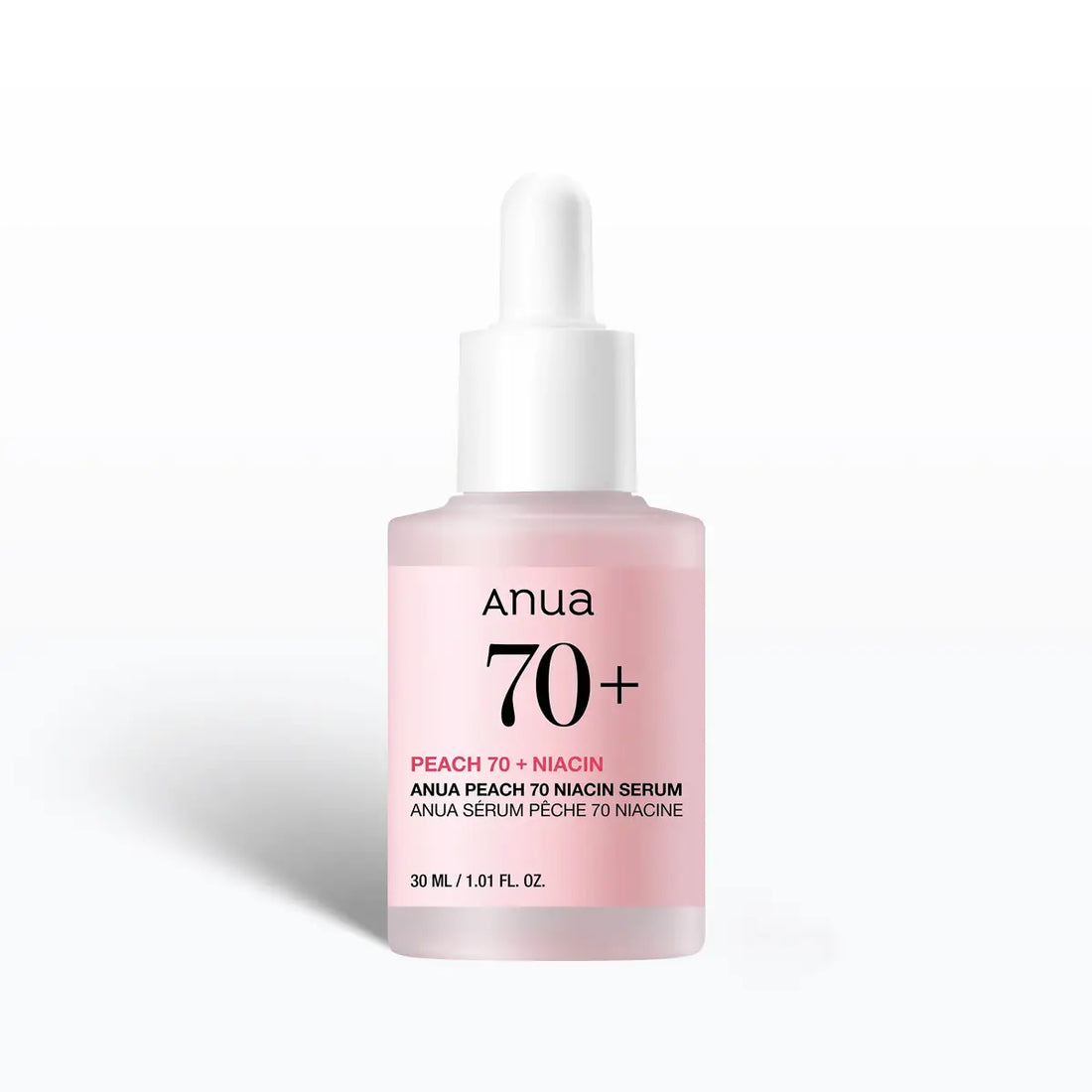 Anua Peach 70 percent Niacin serum Korean skincare UAE brightening hydrating serum bottle