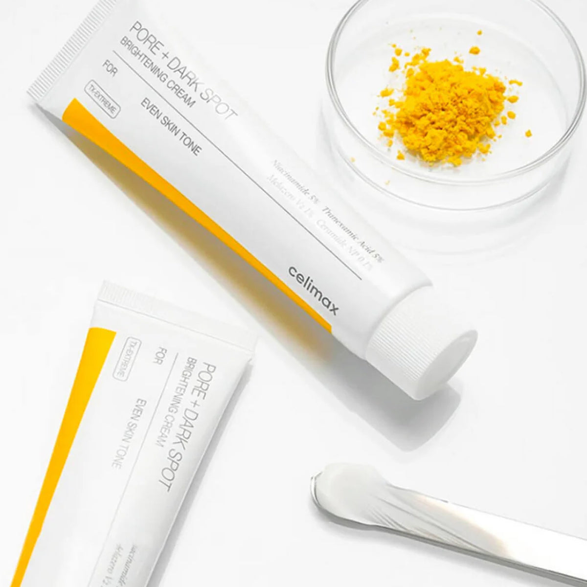 Celimax Pore+Dark Spot Brightening Cream 35mL – Korean skincare cream for dark spots, pigmentation, and pore care. Ingredients 2