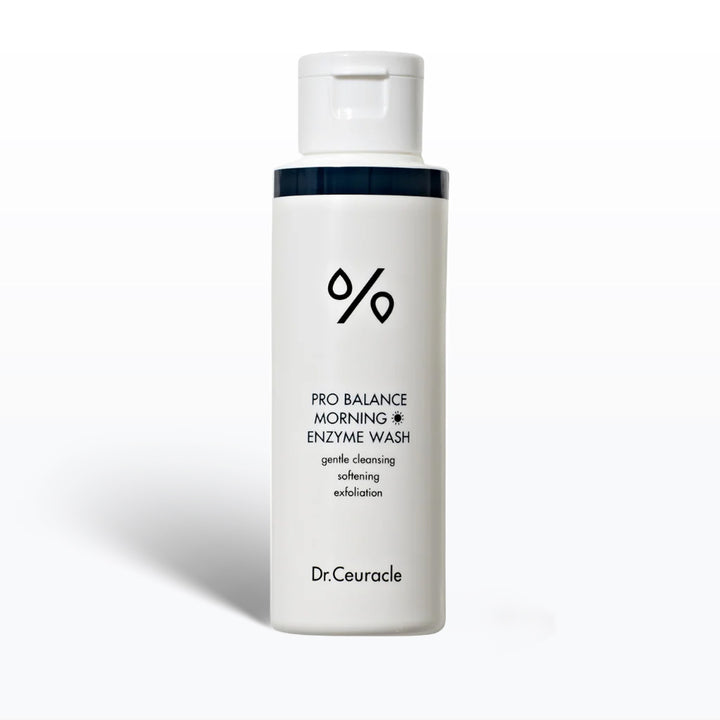 Dr. Ceuracle Pro Balance Morning Enzyme Wash bottle on a white background