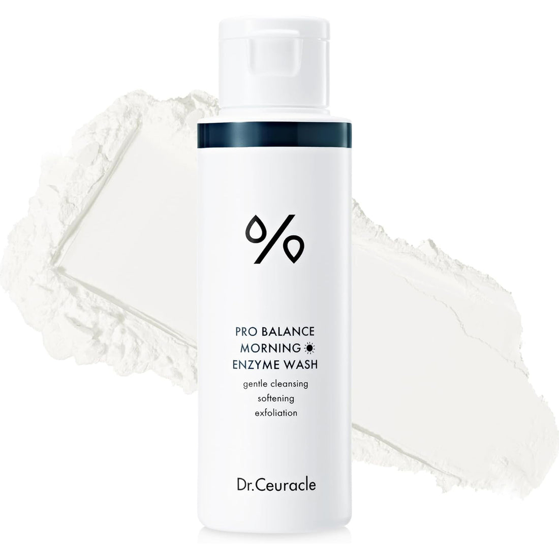 Dr. Ceuracle Pro Balance Morning Enzyme Wash bottle on a white background