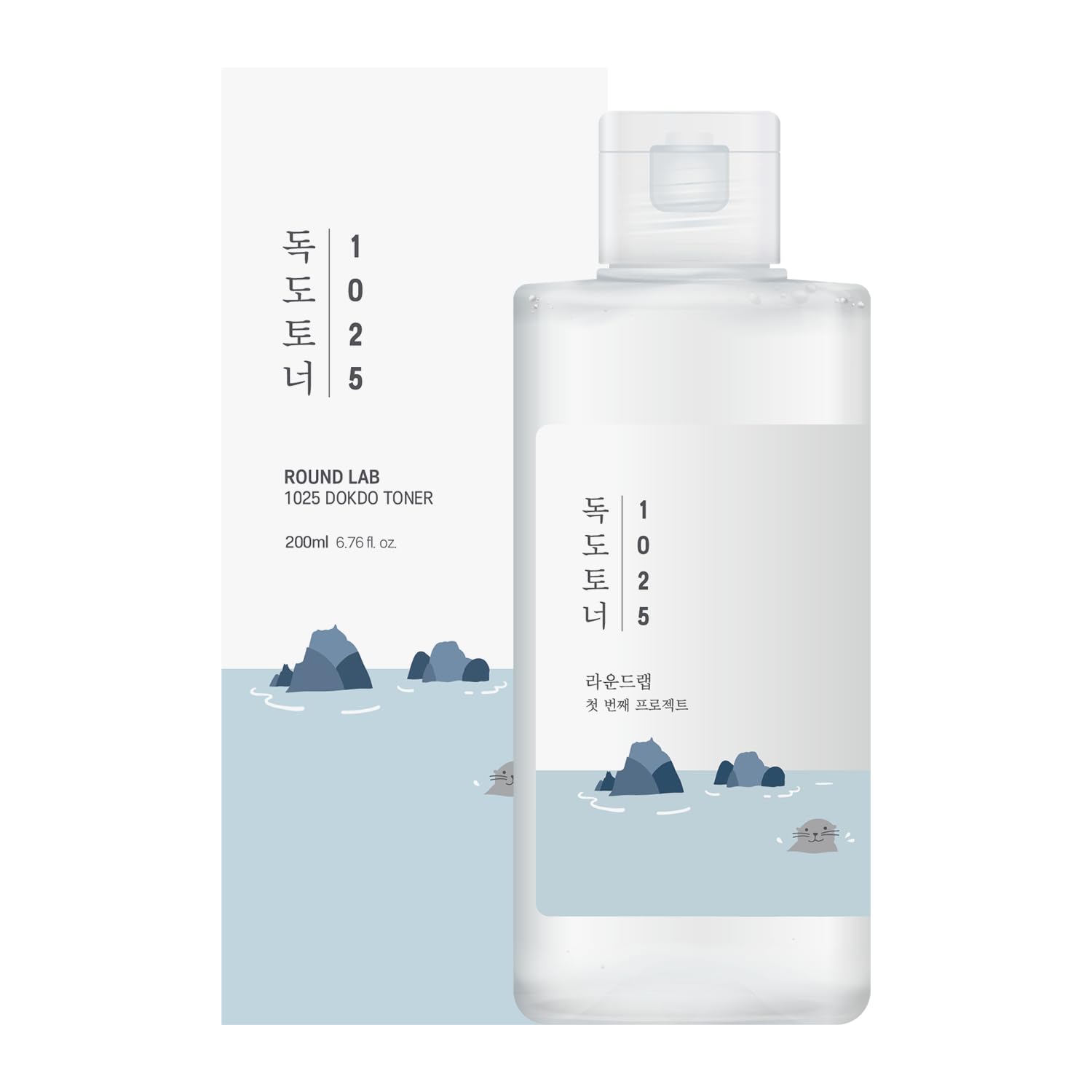 Round Lab 1025 Dokdo Toner 200ml hydrating and soothing Korean toner for sensitive skin