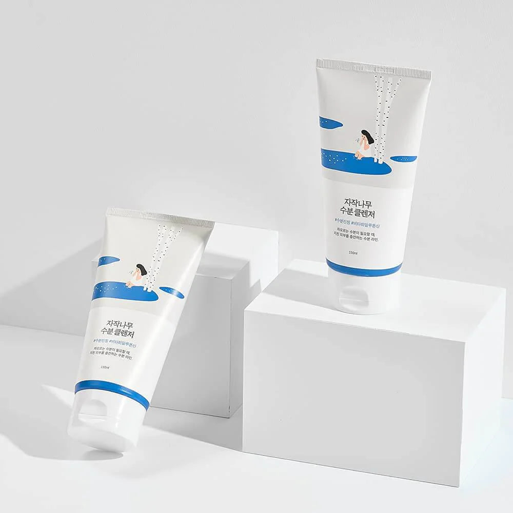 Round Lab Birch Juice Moisturising Cleanser – Korean skincare 150ml, Lifestyle