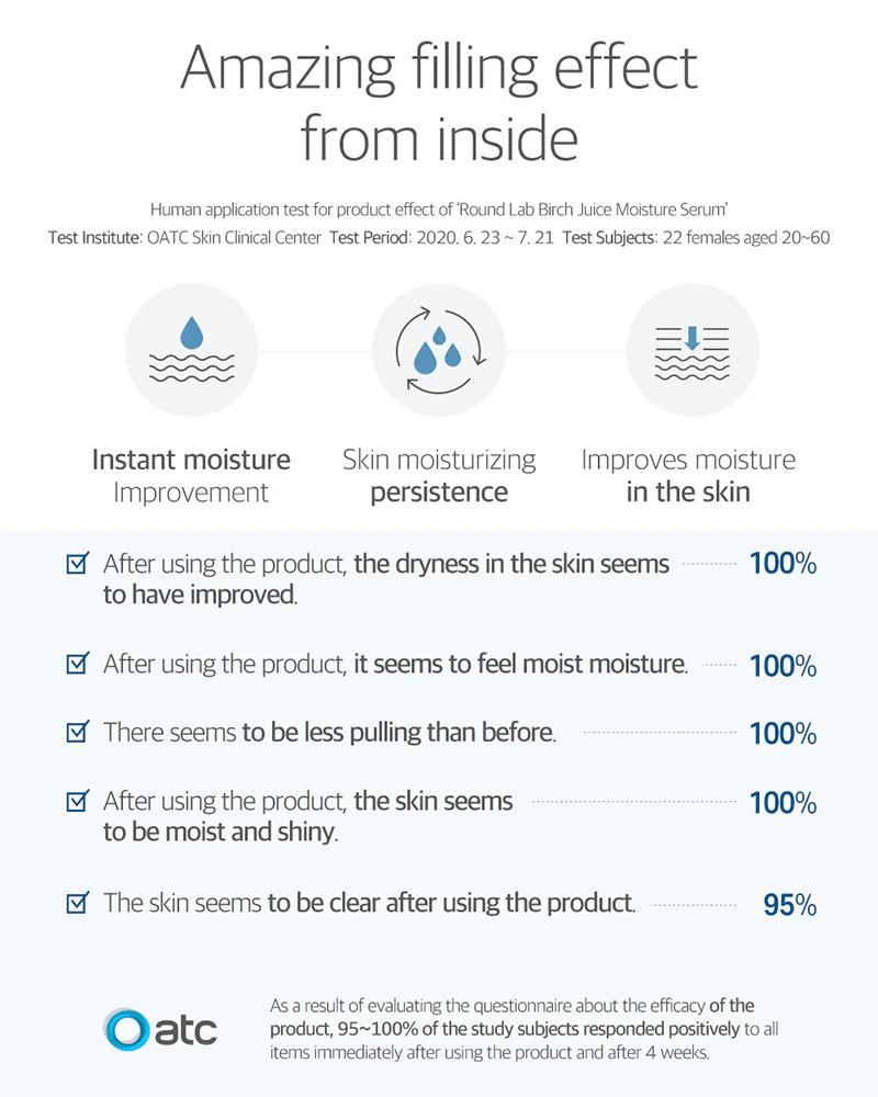 Round Lab Birch Juice Serum 50ml | Korean Skincare at Mirae Beauty Hub