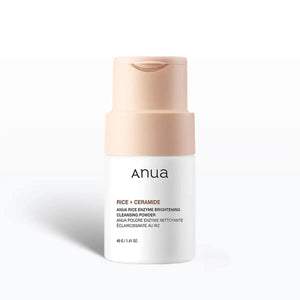 Anua Rice Enzyme Brightening Cleansing Powder Korean skincare UAE exfoliating powder cleanser product