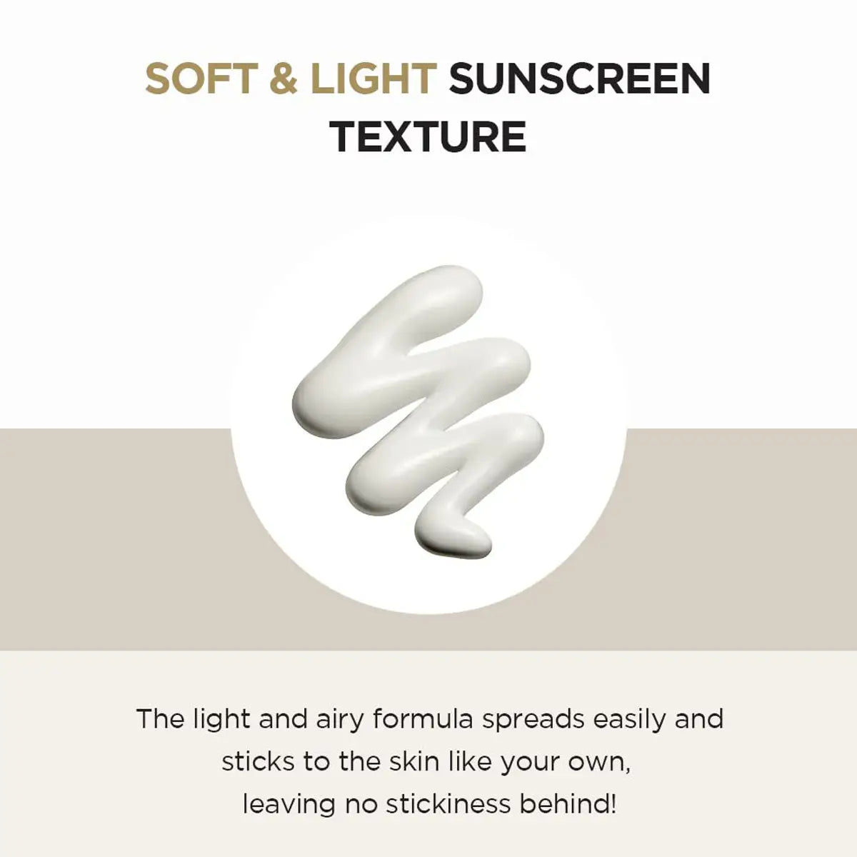 Soft & light texture