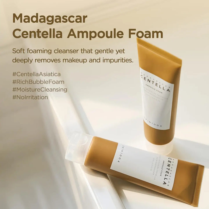 SKIN1004 Madagascar Centella Ampoule Foam with text