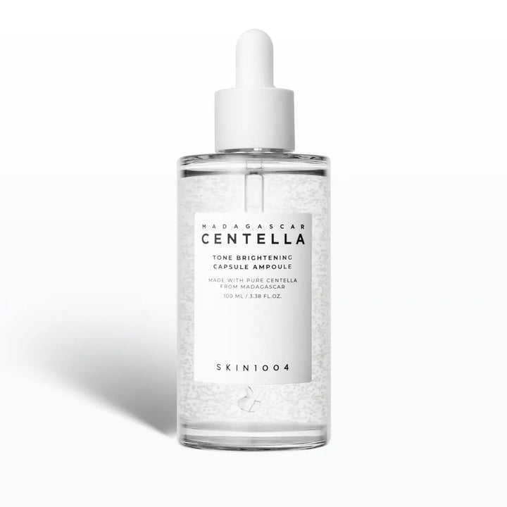 SKIN1004 Madagascar Centella Tone Brightening Capsule Ampoule bottle on a white background