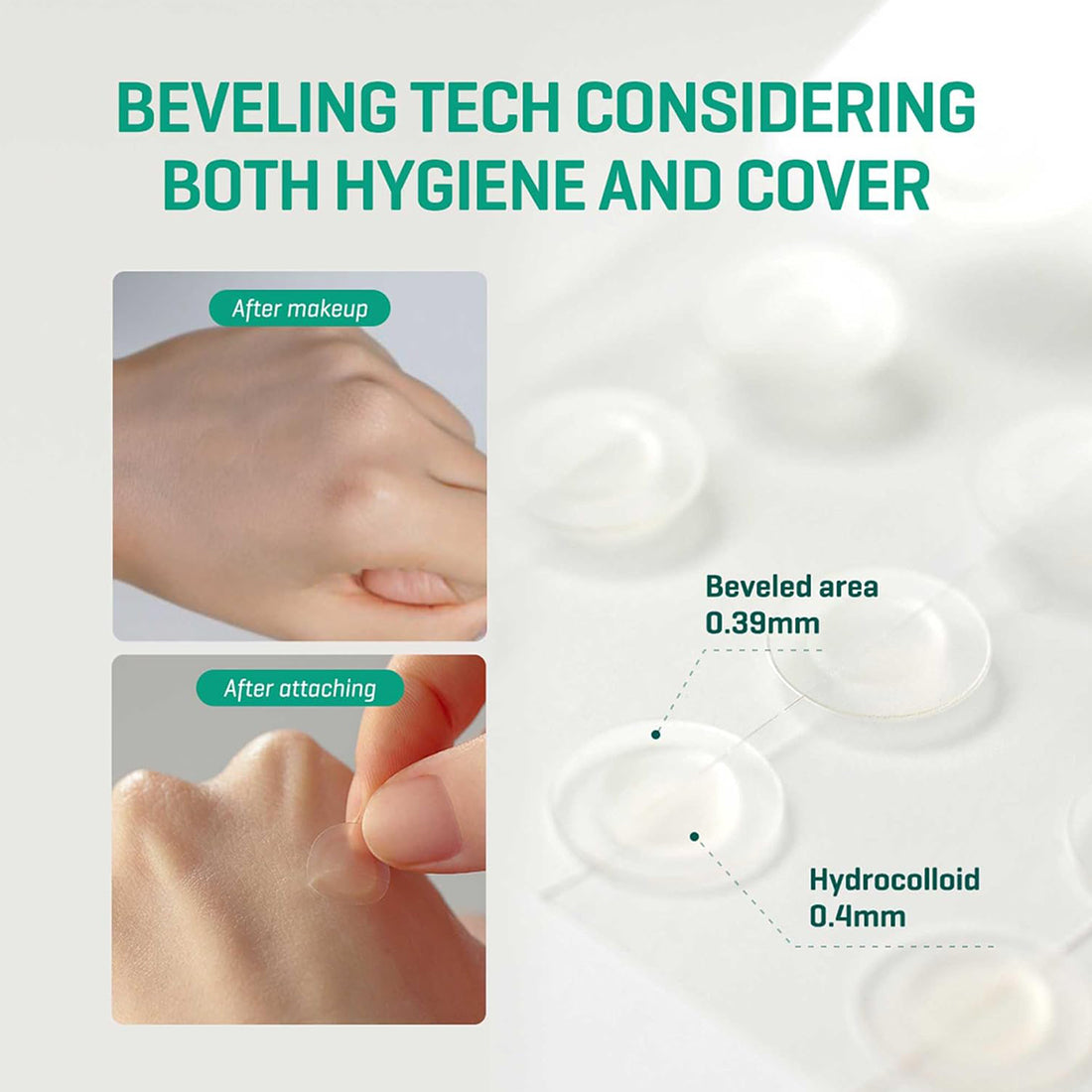 SOME BY MI 30 Days Miracle Clear Spot Patch – Korean acne pimple patches for fast healing and discreet wear. Material