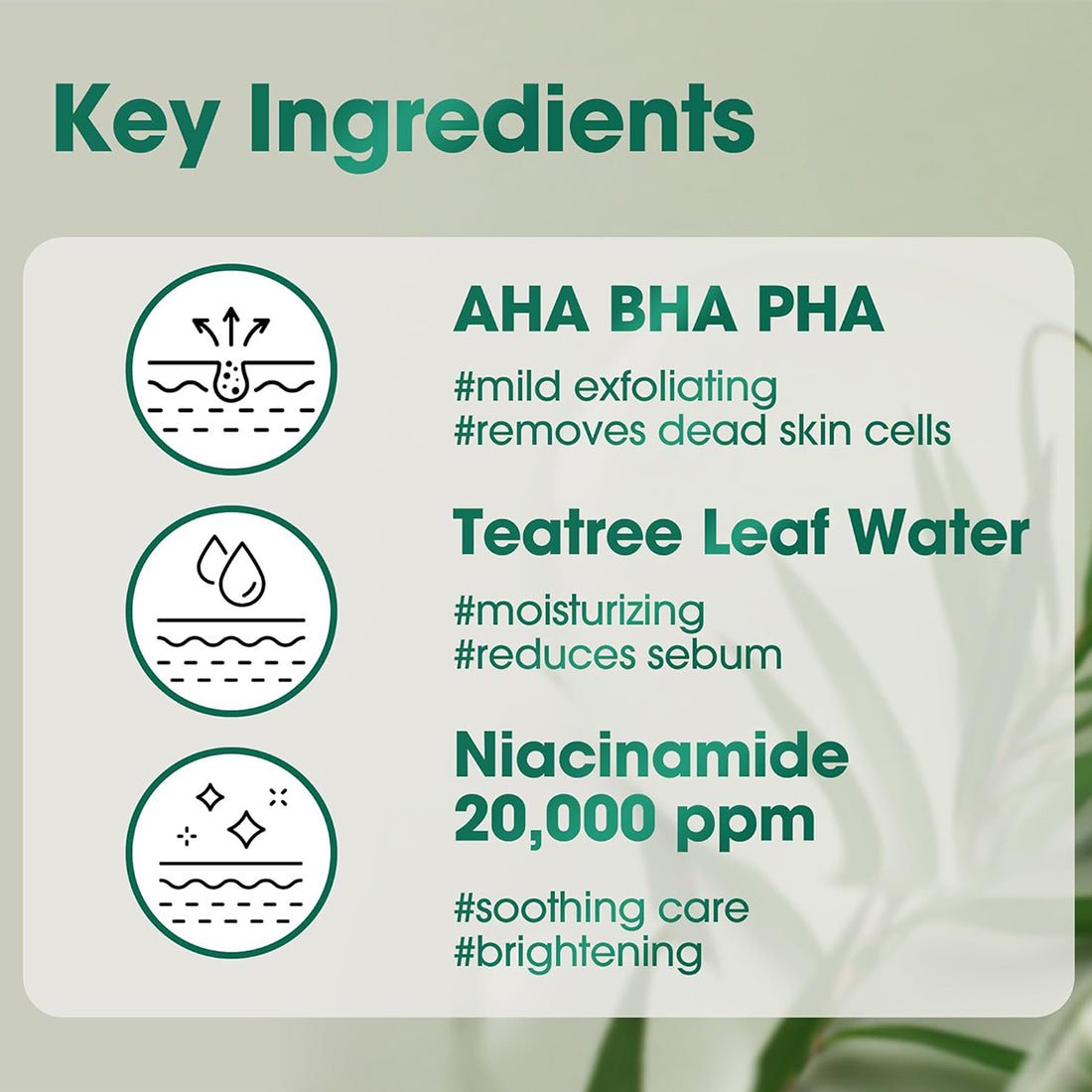 SOME BY MI AHA BHA PHA 30 Days Miracle Toner – Korean toner for acne, exfoliation, and pore care. Key Ingredients