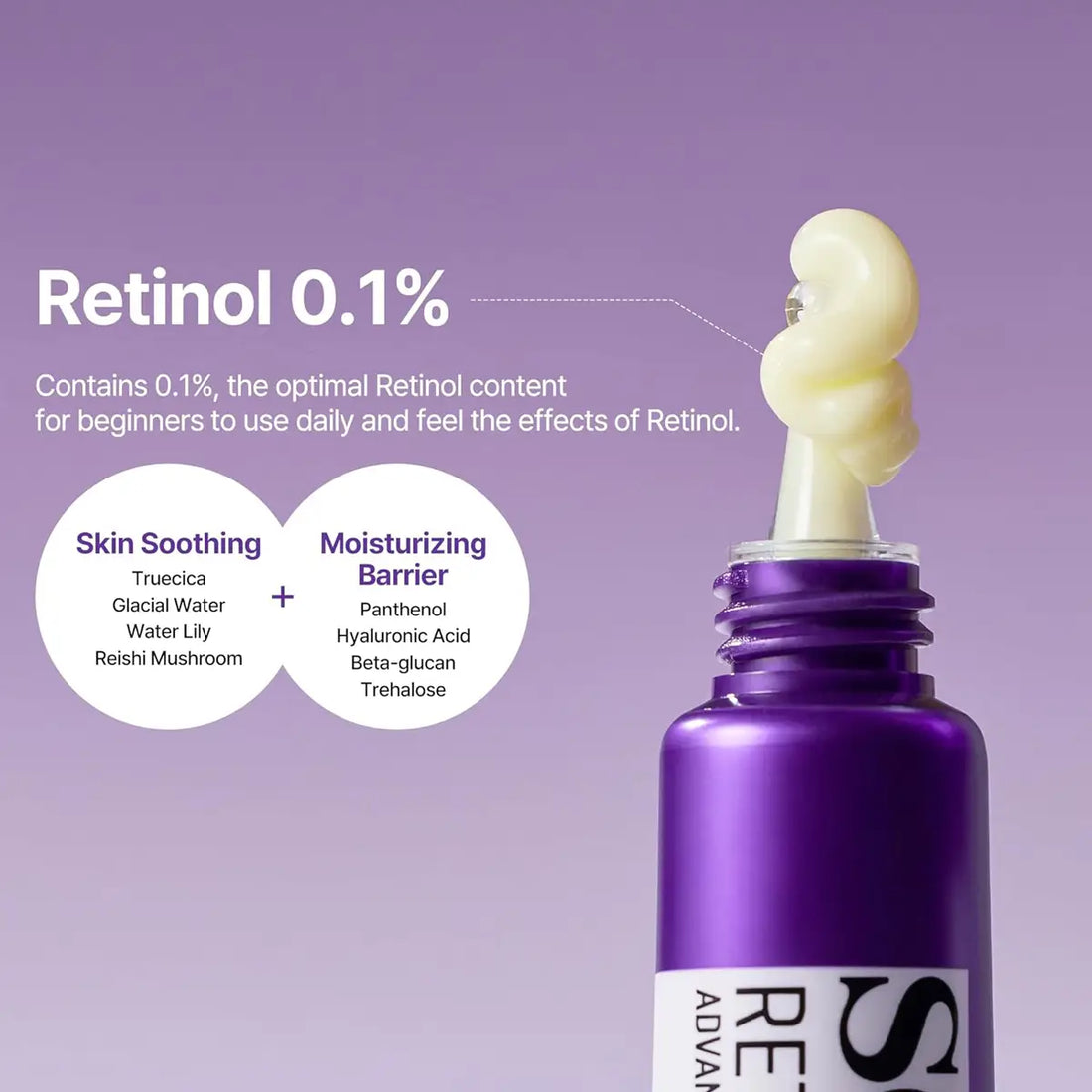 SOME BY MI Retinol Intense Advanced Triple Action Eye Cream 30mL with 0.1% Retinol for effective skin care.