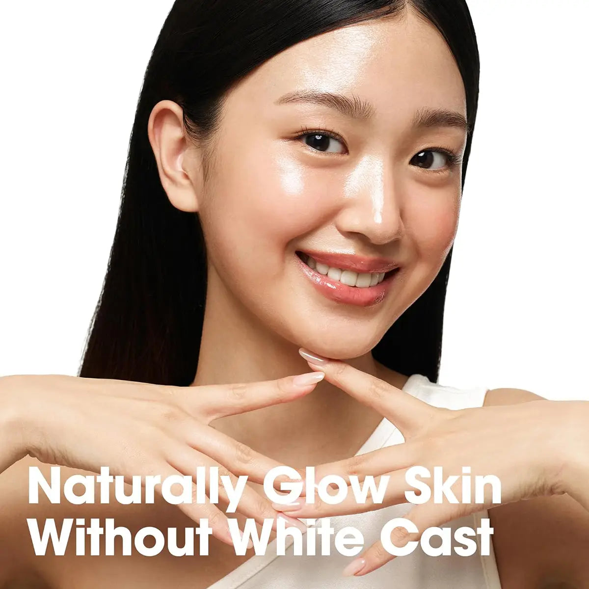 SOME BY MI V10 Hyal Air Fit Sunscreen SPF50 50mL provides naturally glowing skin without white cast.