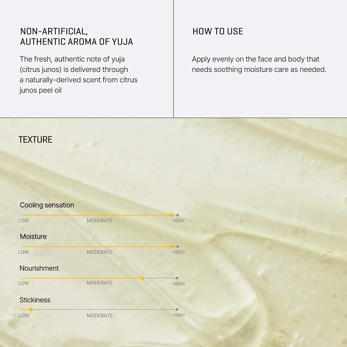 SOME BY MI Yuja Niacin Brightening Gel Cream 100ml – Korean skincare for glowing skin in UAE. Texture