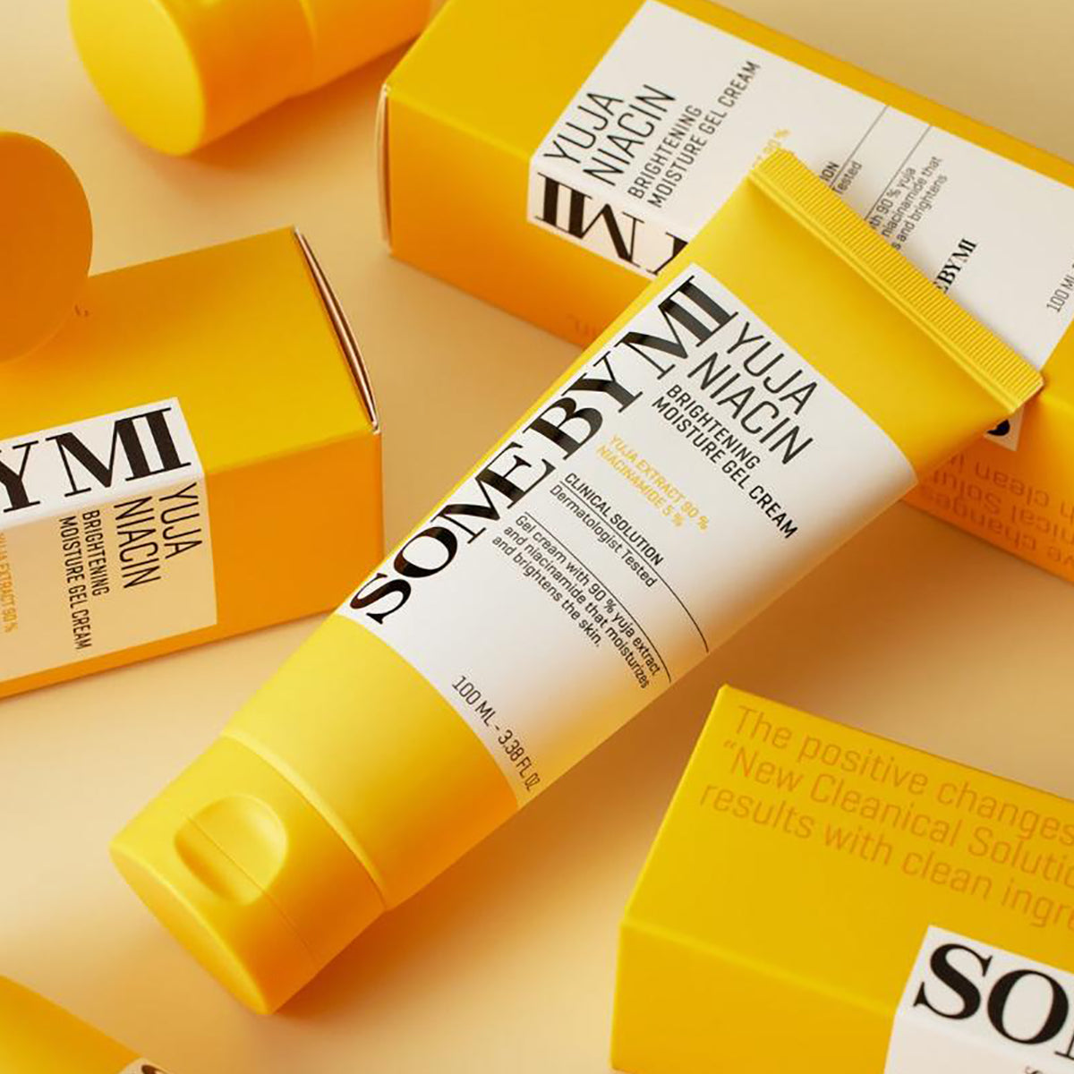 SOME BY MI Yuja Niacin Brightening Moisture Gel Cream – Korean lightweight Vitamin C gel moisturizer for glowing, even-toned skin. Gel Cream
