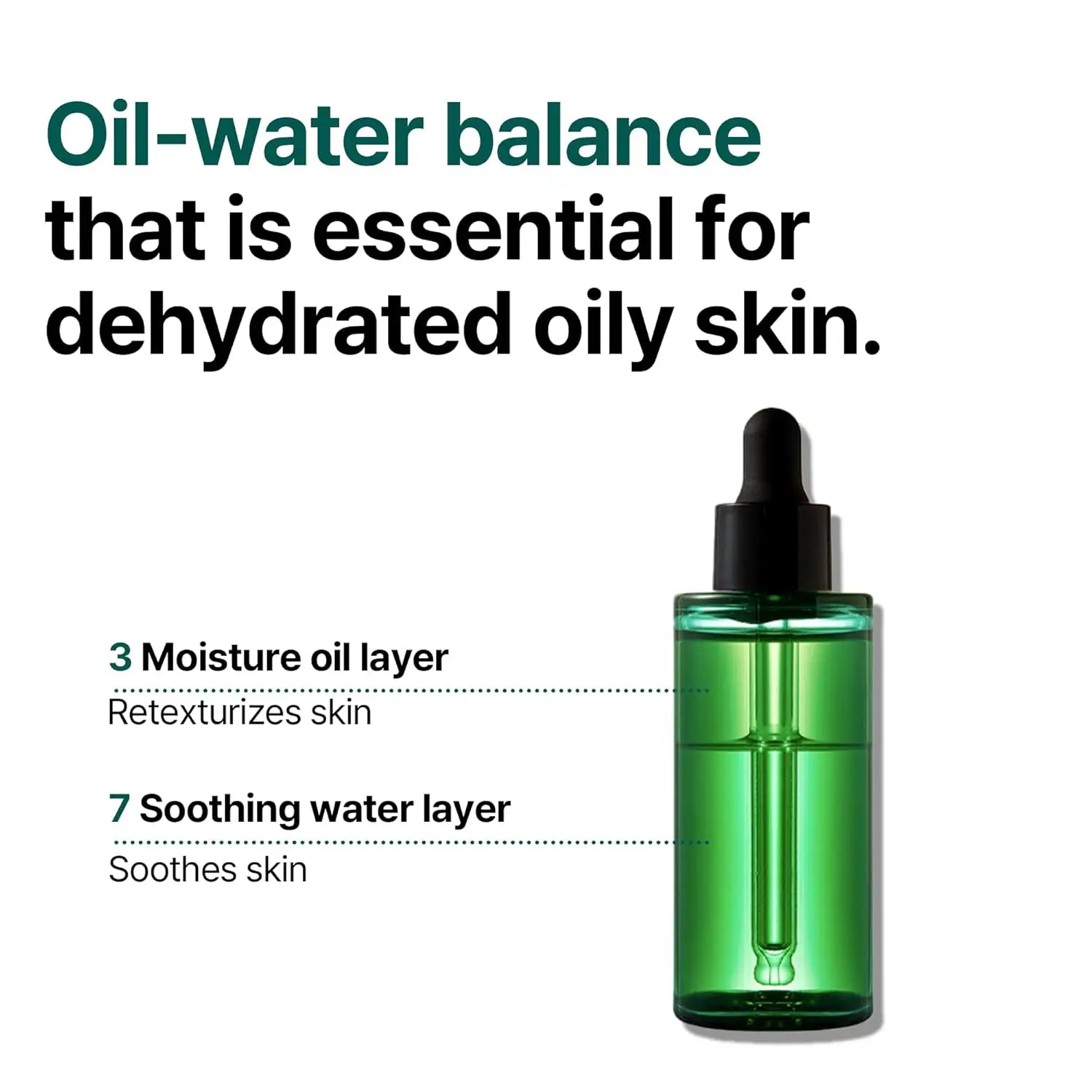 SOME BY MI AHA BHA PHA 30 Days Miracle Serum 50mL promoting oil-water balance for dehydrated oily skin.