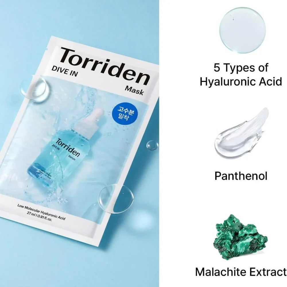 DIVE-IN Low Molecular Hyaluronic Acid Mask