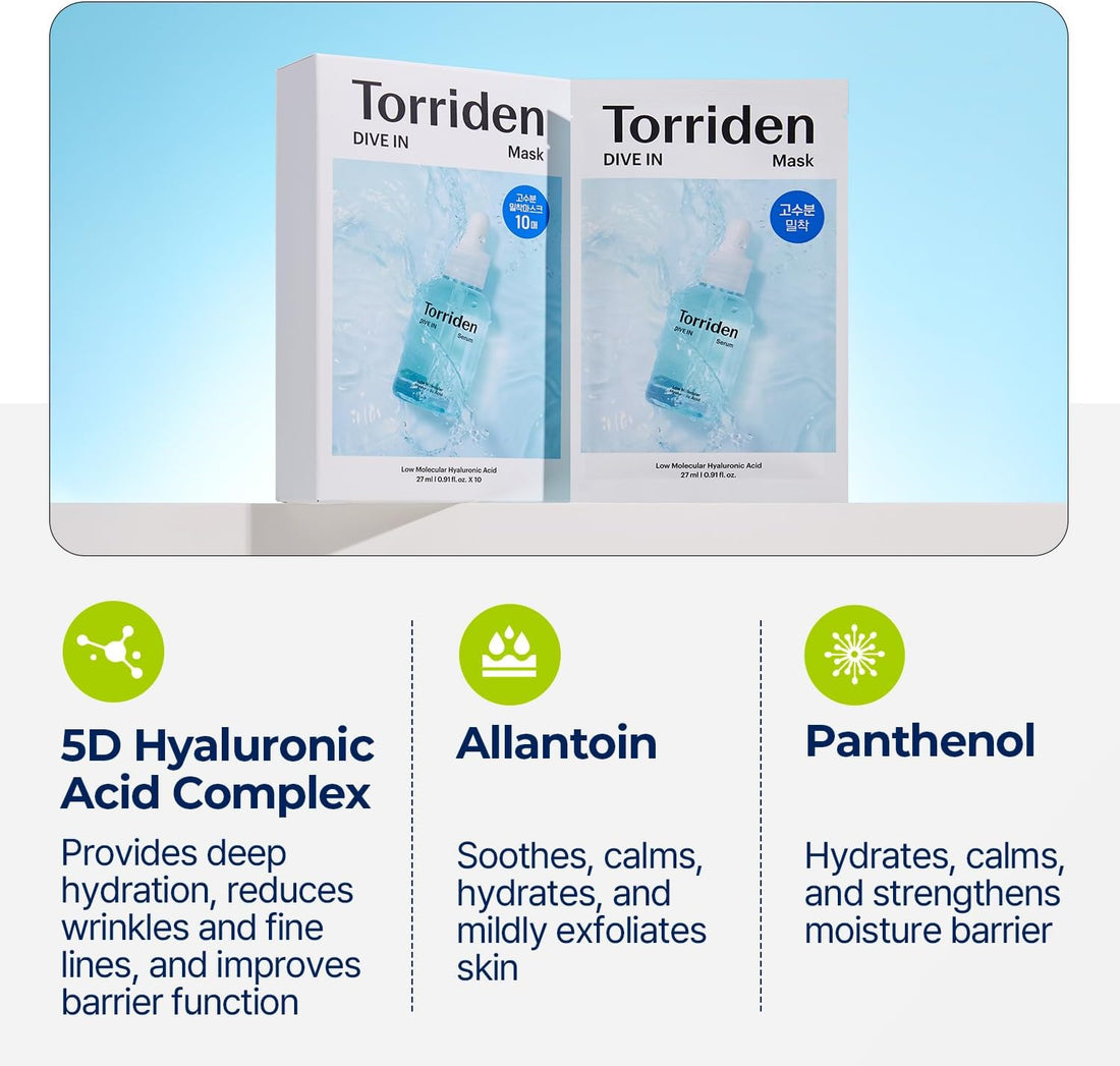 DIVE-IN Low Molecular Hyaluronic Acid Mask