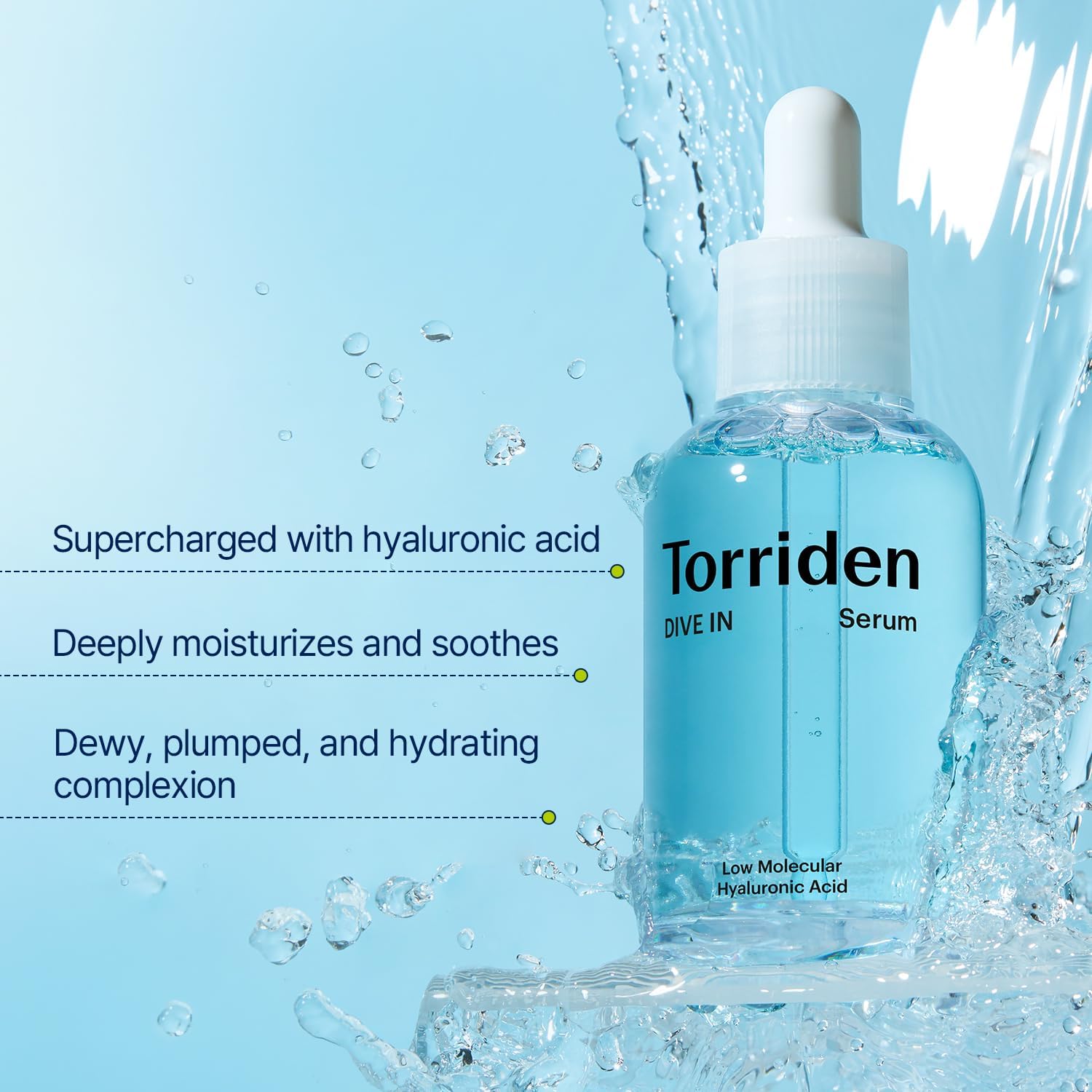 Torriden Serum – DIVE-IN Hyaluronic Acid 50ml | Korean Skincare 