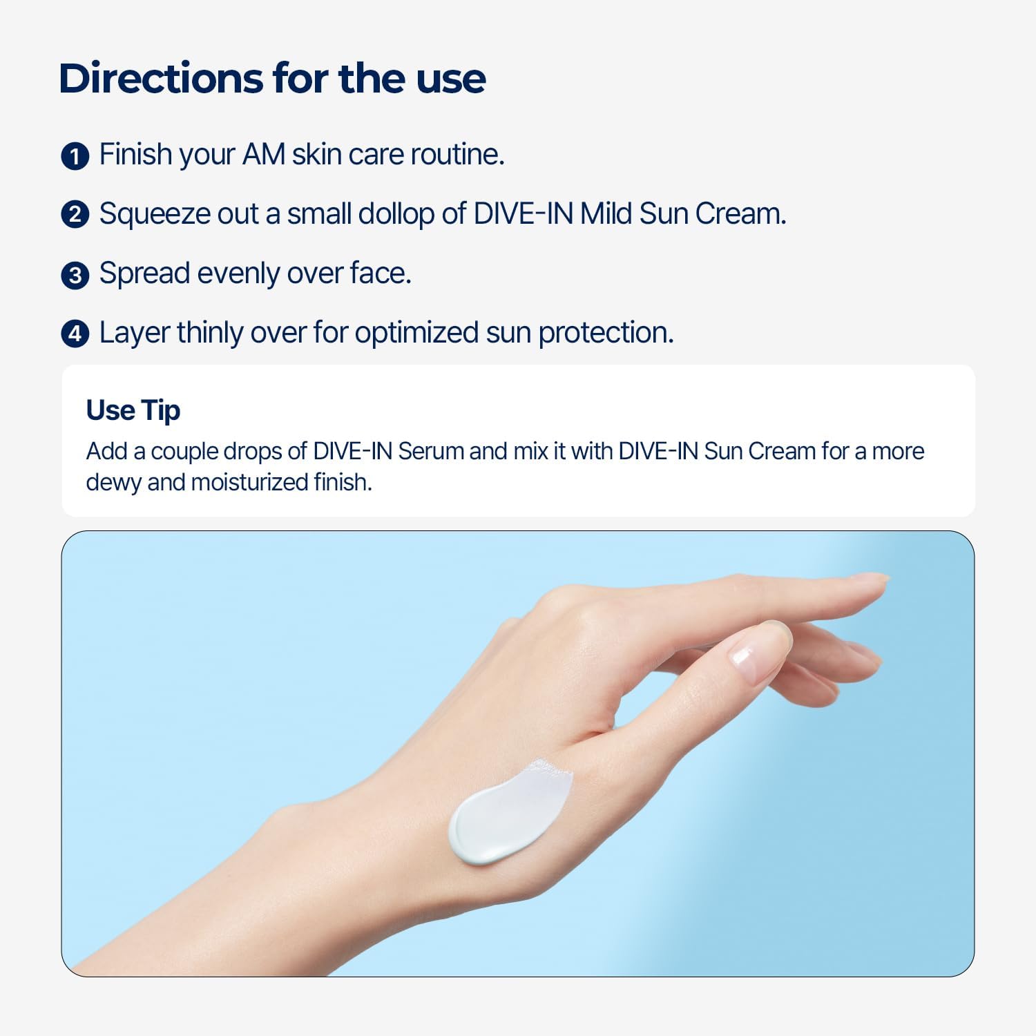 Dive-In Watery Mild Sun Cream 60ml