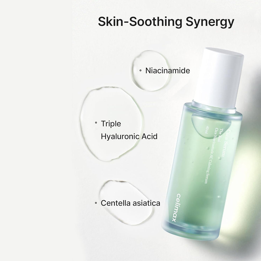 Celimax skincare product with ingredients listed on a white background