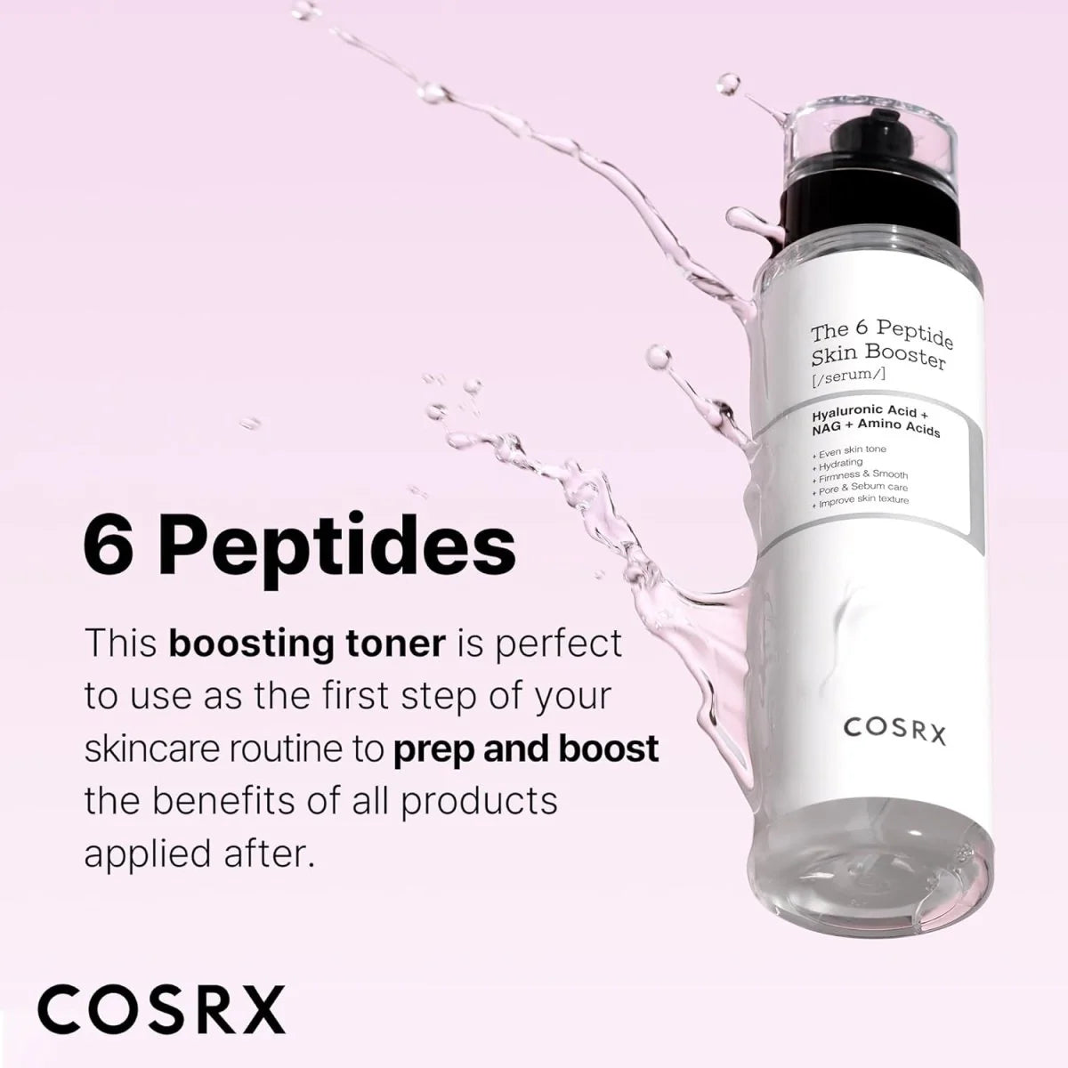 The 6 Peptide Skin Booster Serum (150ml)