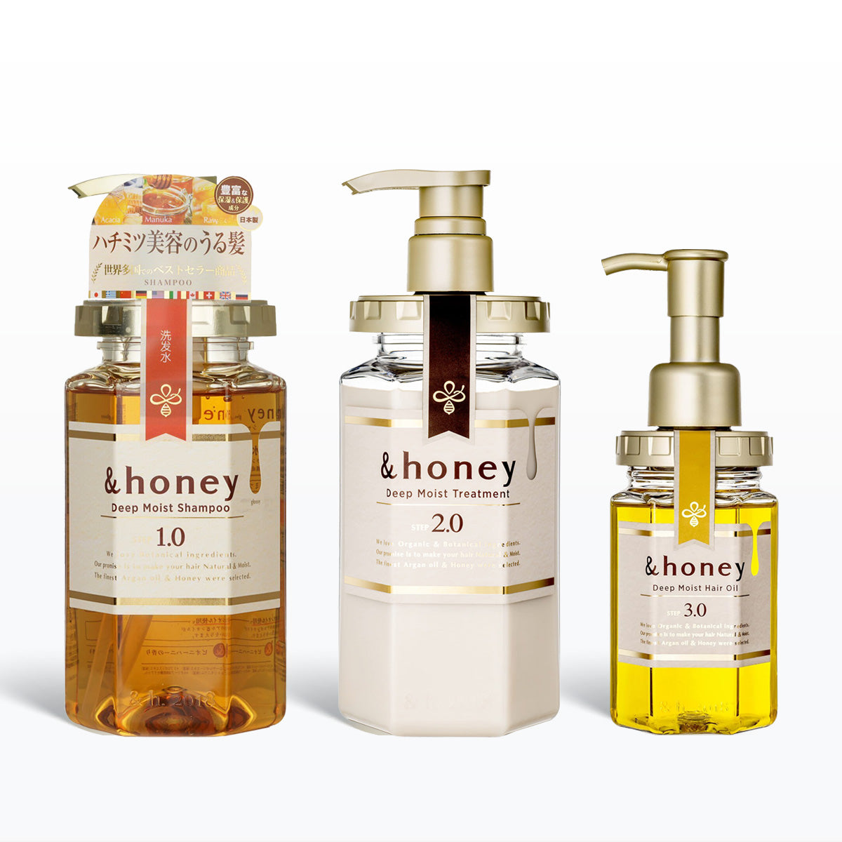&Honey Deep Moist Trio Set