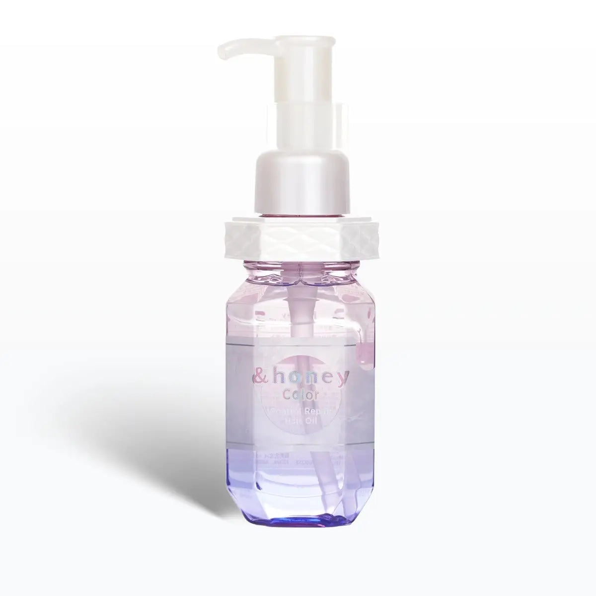 &Honey Color Control Repair Hair Oil 100mL in a stylish pump bottle, perfect for nourishing colored hair.