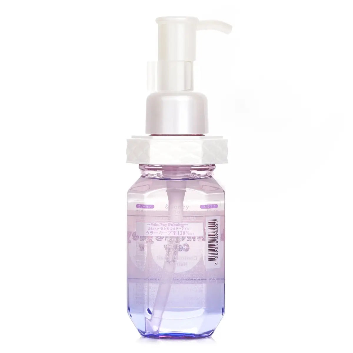 &Honey Color Control Repair Hair Oil 100mL in a clear bottle with pump dispenser, perfect for nourishing colored hair.